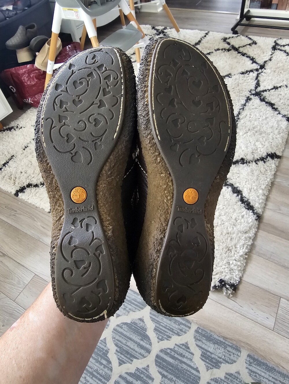 Timberland Comforia Overton Leather Clogs - Picture 8 of 9
